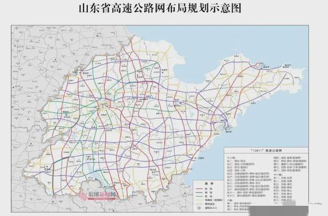 最新山东高速公路地图全面详解